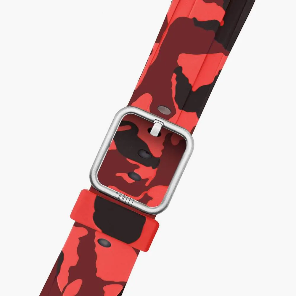Hot Deal Apple Watch Sport Band Red Camo  Last Chance!