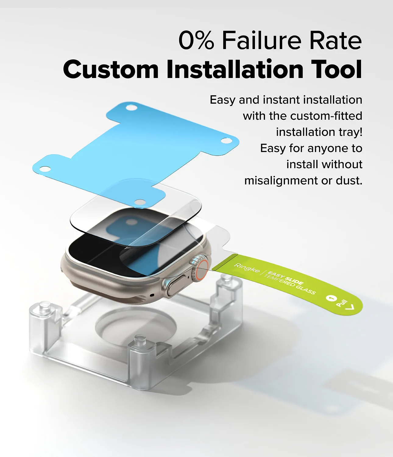 Hot Deal Apple Watch Ultra 2 / 1 Screen Protector | Easy Slide Tempered Glass  Limited Availability!