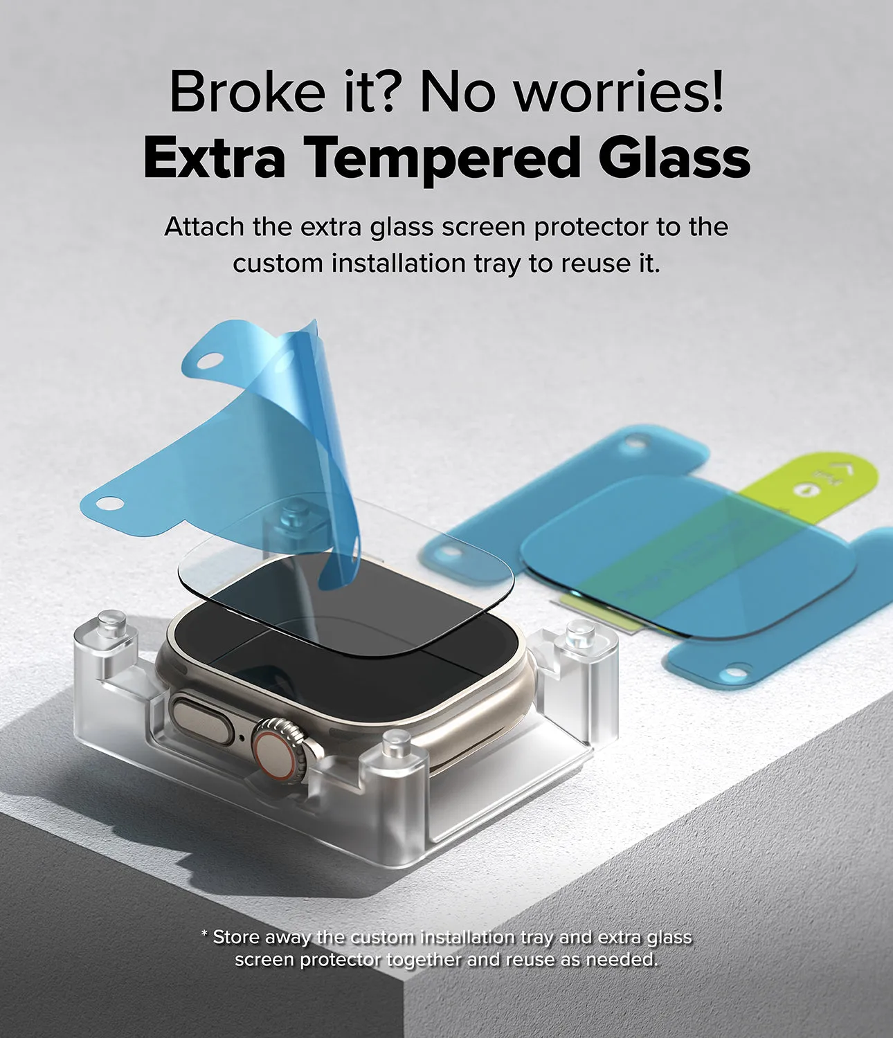 Hot Deal Apple Watch Ultra 2 / 1 Screen Protector | Easy Slide Tempered Glass  Limited Availability!