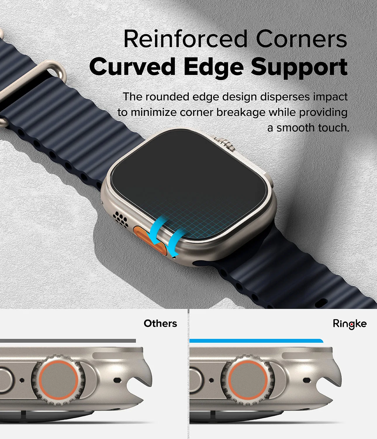 Hot Deal Apple Watch Ultra 2 / 1 Screen Protector | Easy Slide Tempered Glass  Limited Availability!