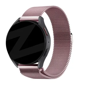 Hot Deal Bandz Amazfit GTS 4 (Mini) Milanese Loop Strap (Pink)  Stylish & Comfortable
