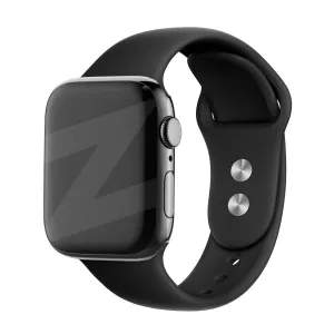 Hot Deal Bandz Apple Watch Dual-Snap Silicone Strap (Black)  Almost Sold Out!