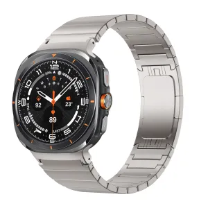 Hot Deal Bandz Samsung Galaxy Watch Ultra Titanium Strap 'One Bead' (Titanium Gray)  Ends Soon!