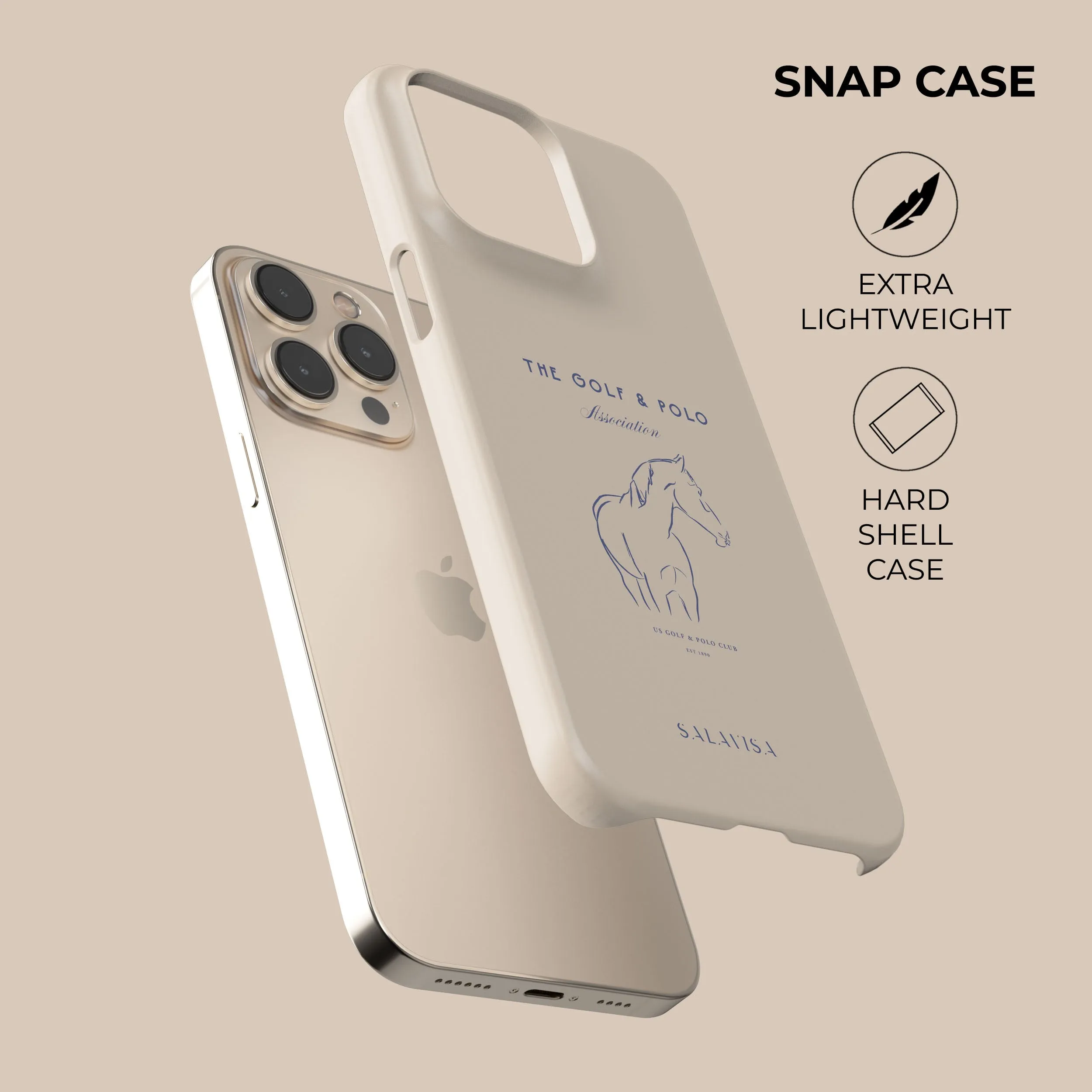Hot Deal Beige Golf & Polo Phone Case  Dont Miss Out!