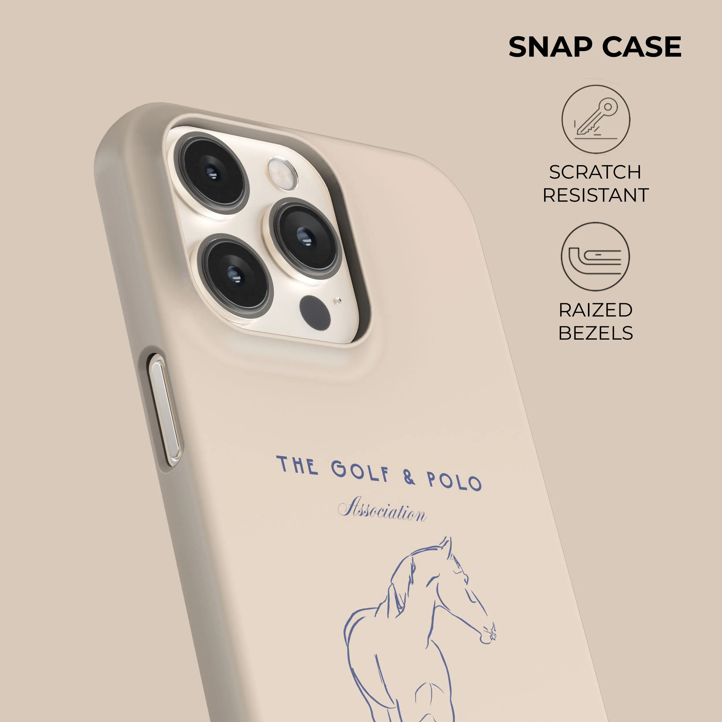 Hot Deal Beige Golf & Polo Phone Case  Dont Miss Out!