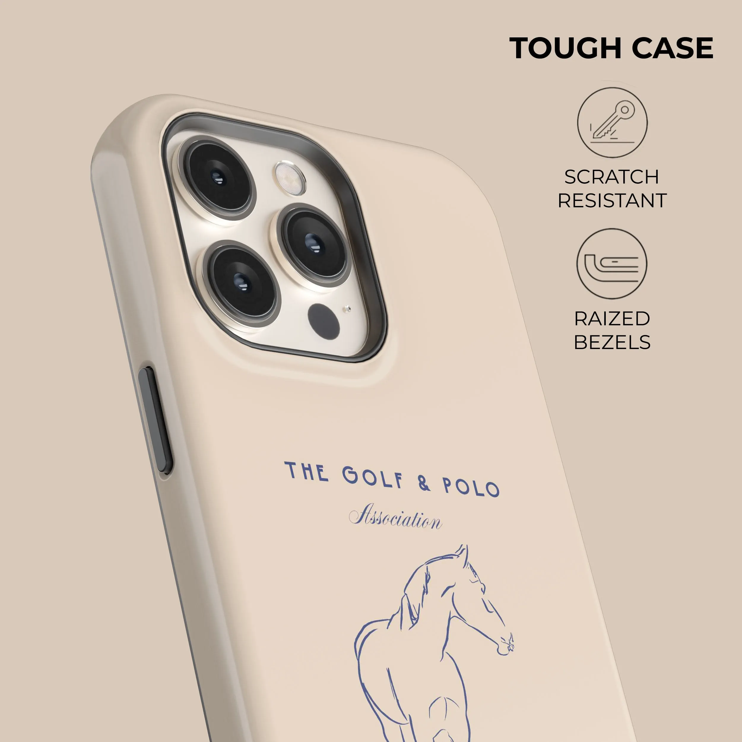 Hot Deal Beige Golf & Polo Phone Case  Dont Miss Out!