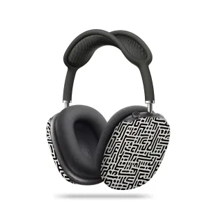Hot Deal Black & White Maze AirPods Max Case  Ends Soon!