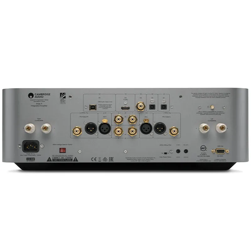 Hot Deal Cambridge Audio Edge A - Integrated Amplifier (Each)  Ends Soon!