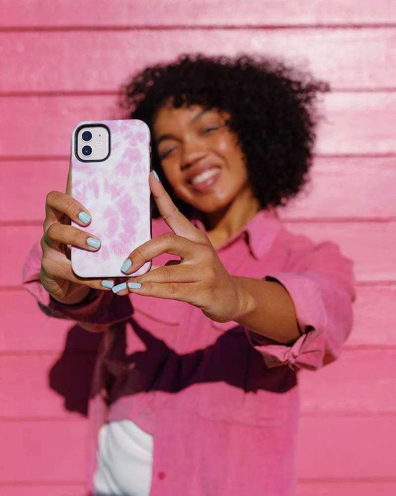 Hot Deal Down for Whatever | Light Pink Tie Dye Case  Going Fast!