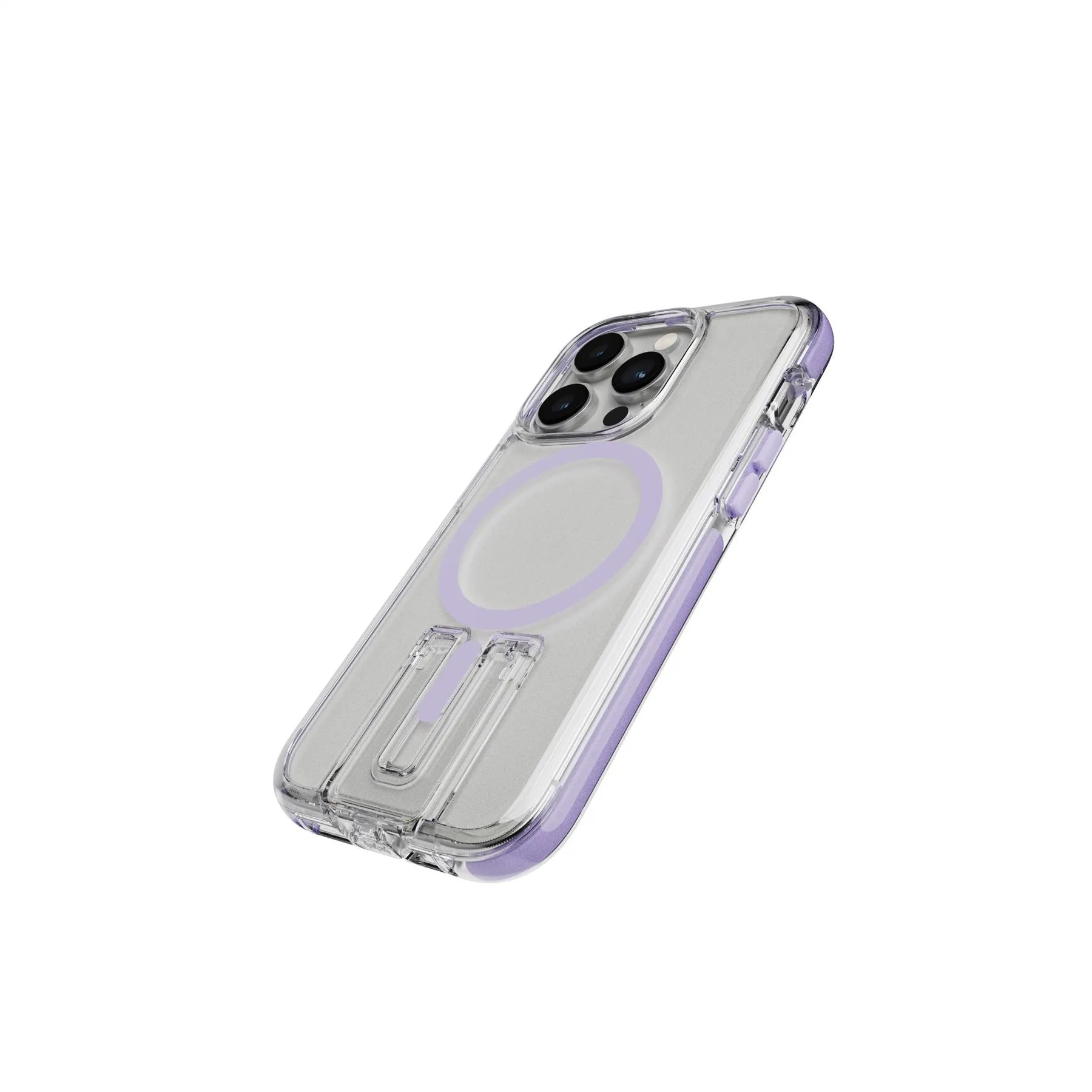 Hot Deal EvoCrystal Kick - Apple iPhone 14 Pro Case MagSafe Compatible - Lilac  Limited Availability!