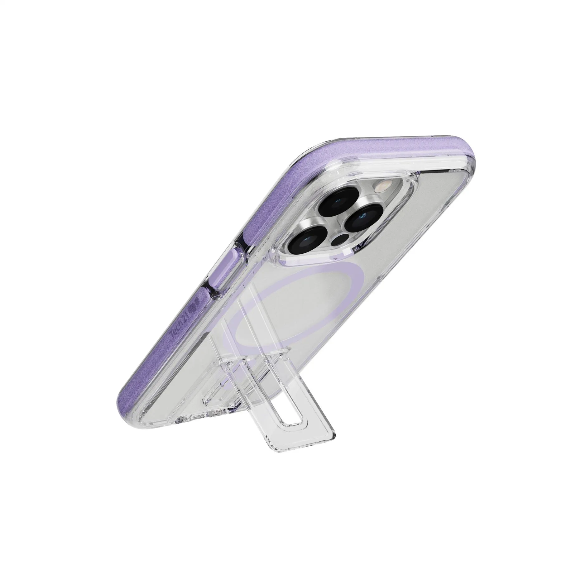 Hot Deal EvoCrystal Kick - Apple iPhone 14 Pro Case MagSafe Compatible - Lilac  Limited Availability!