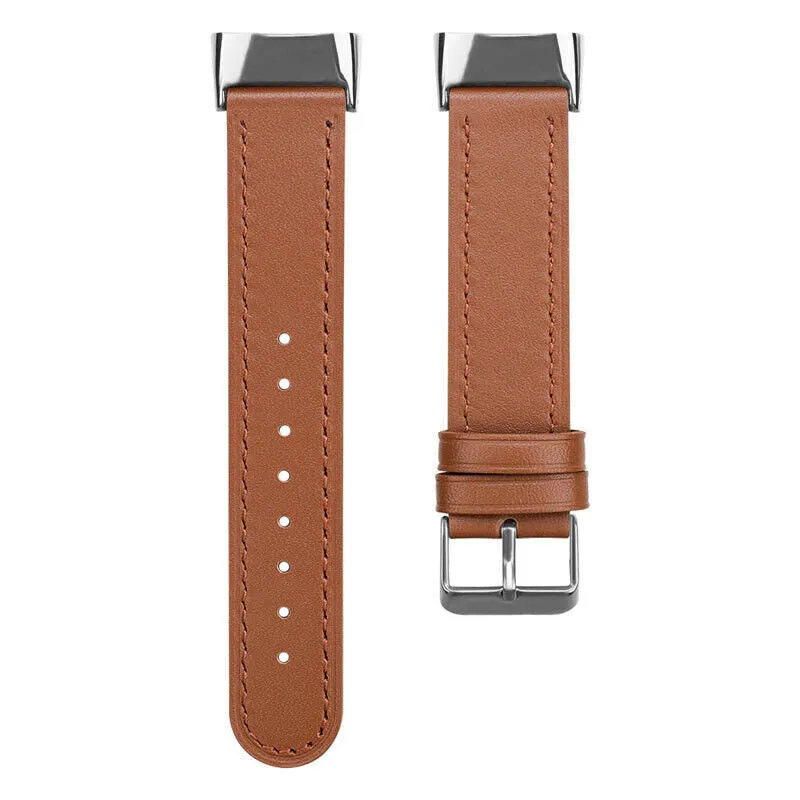 Hot Deal Fitbit Charge 6 Leather Strap (Brown)  Today Only!