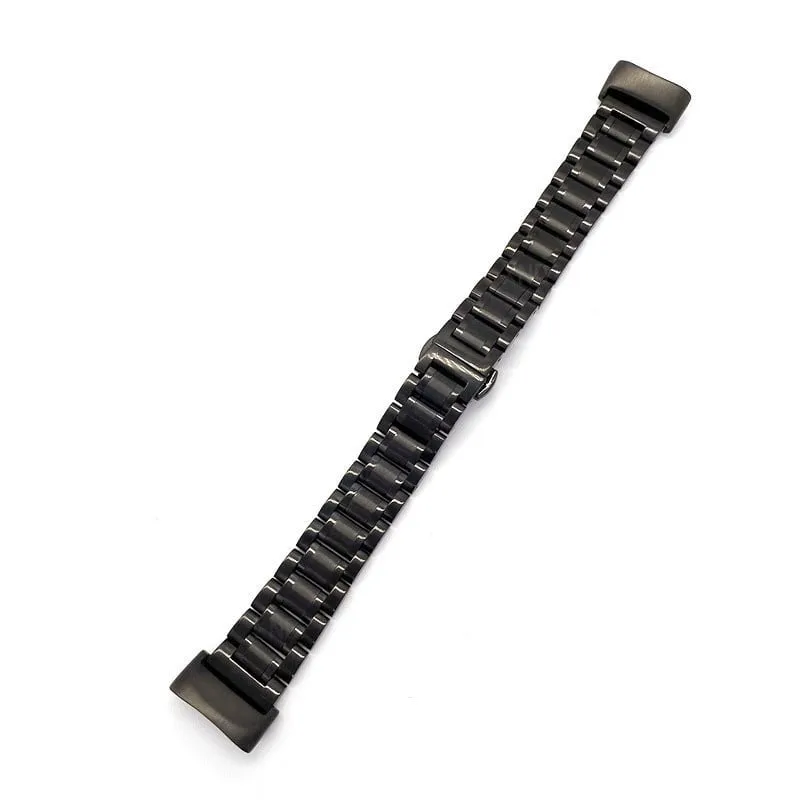 Hot Deal Fitbit Charge 6 Metal Strap (Black)  Dont Miss Out!