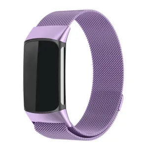 Hot Deal Fitbit Charge 6 Milanese Strap (Lilac)  Stylish & Comfortable