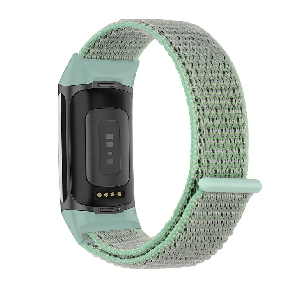 Hot Deal Fitbit Charge 6 Nylon Strap (Mint Green)  Last Chance!
