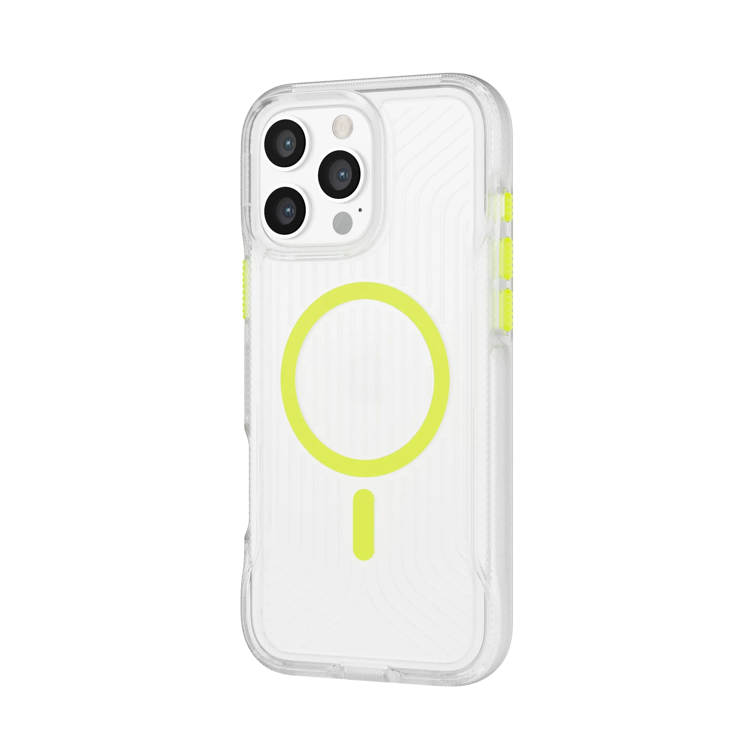 Hot Deal FlexPro - Apple iPhone 16 Pro Max Case MagSafe Compatible - Neon Green Glow in the Dark  Last Chance!