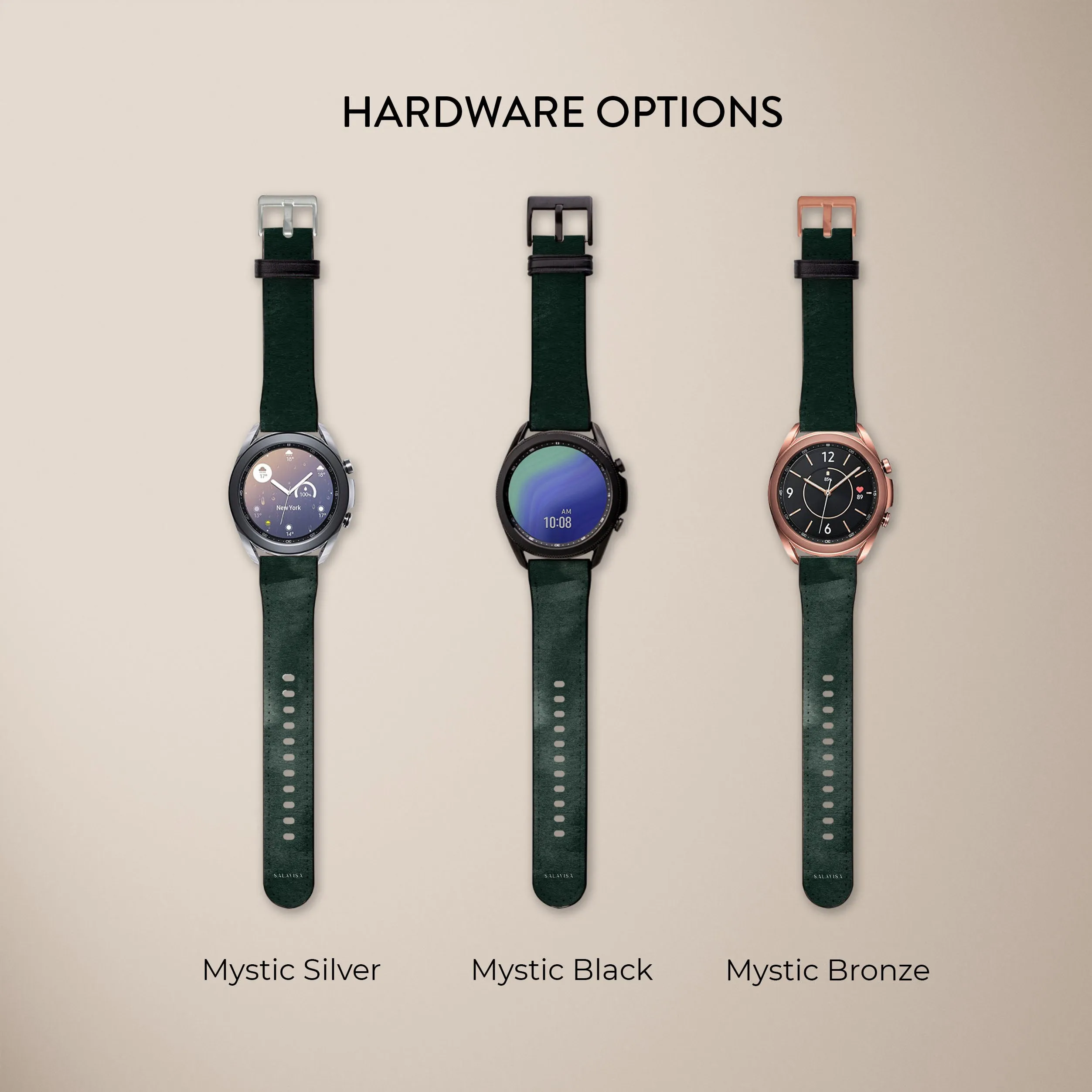 Hot Deal Forest Green Watercolor Galaxy Watch Band  Stylish & Comfortable