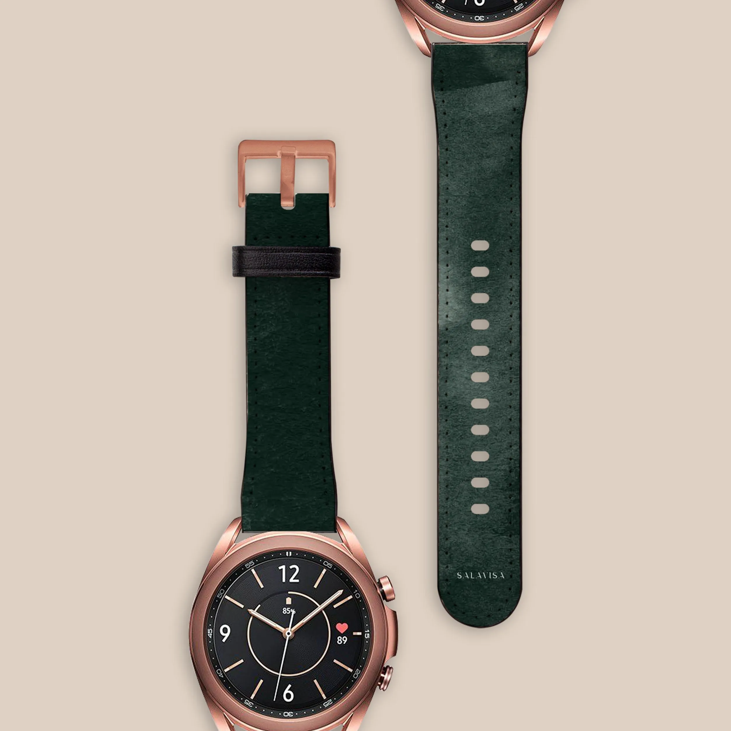 Hot Deal Forest Green Watercolor Galaxy Watch Band  Stylish & Comfortable