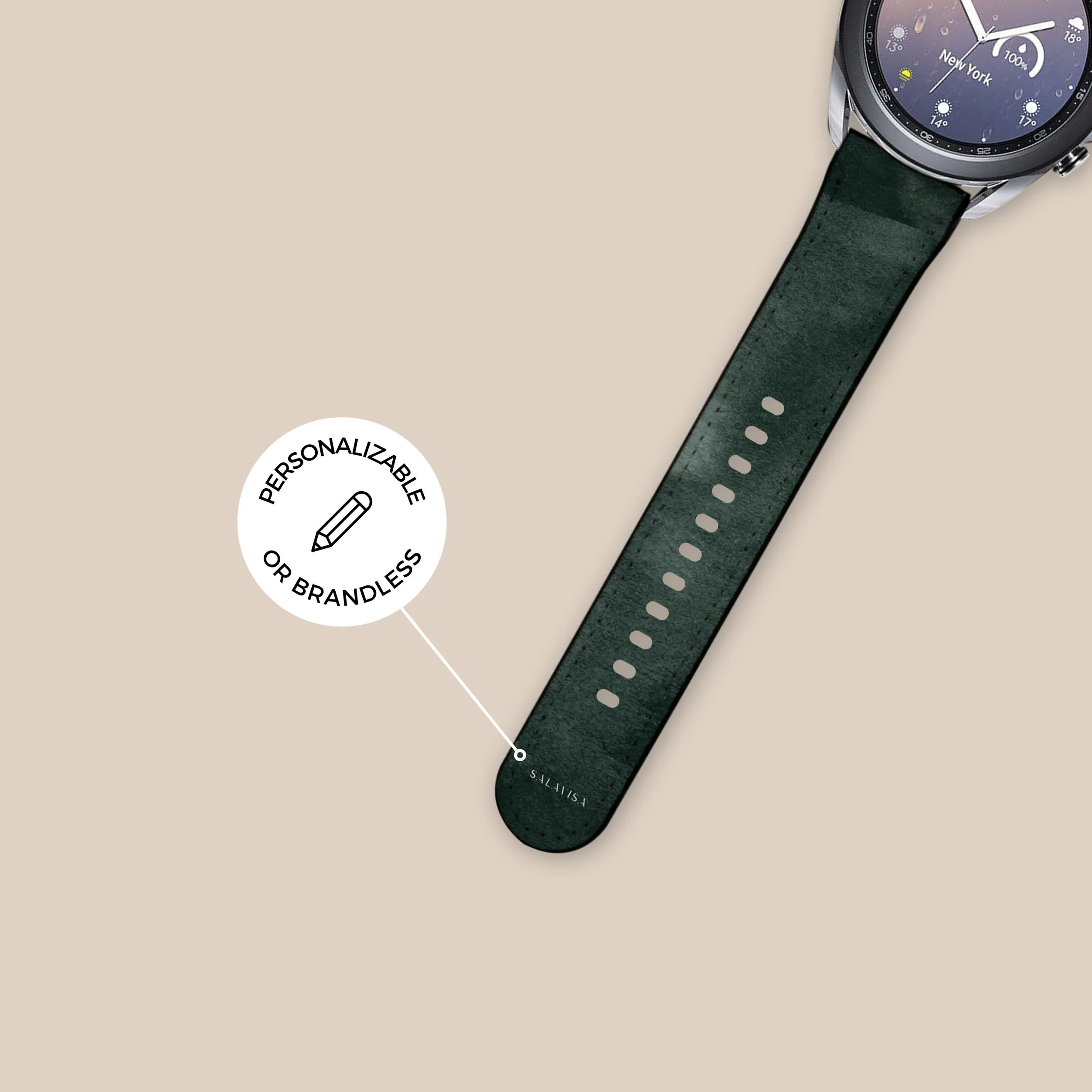 Hot Deal Forest Green Watercolor Galaxy Watch Band  Stylish & Comfortable
