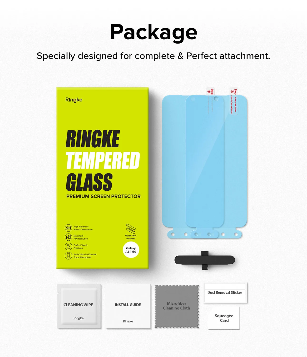 Hot Deal Galaxy A54 Screen Protector | Full Cover Glass  Stylish & Comfortable