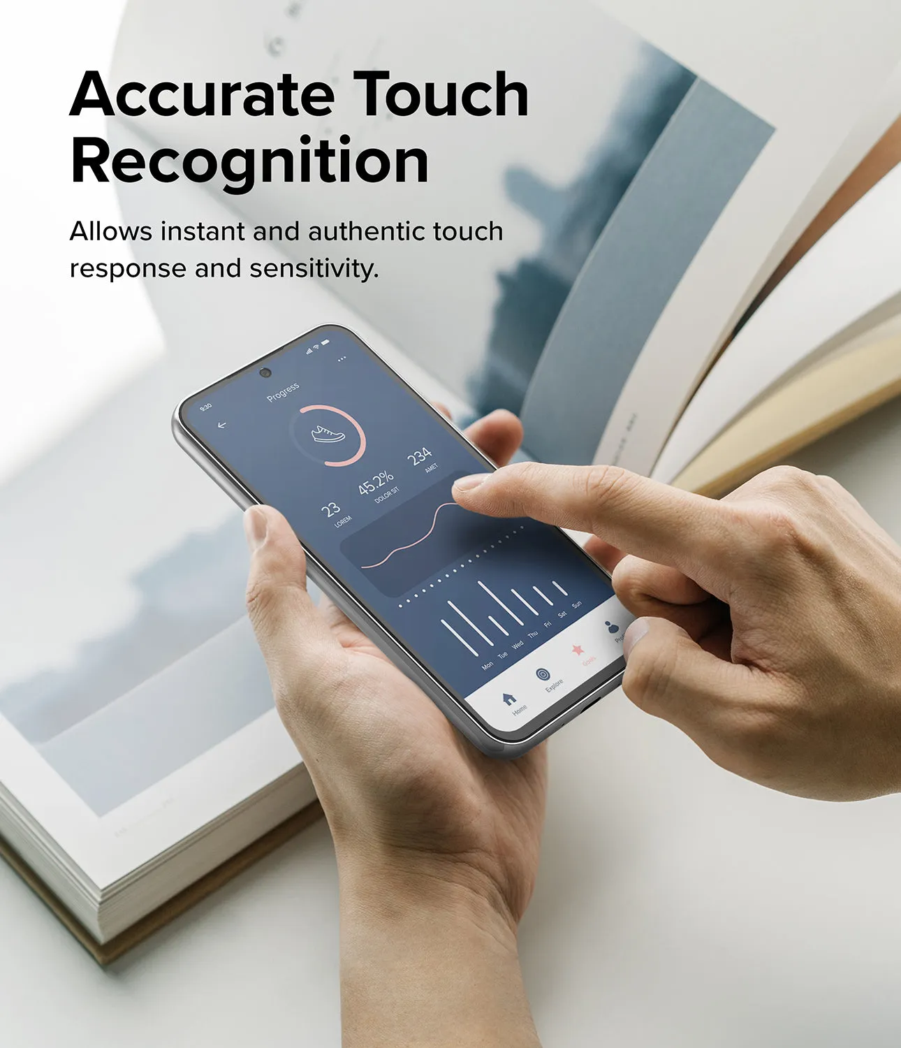 Hot Deal Galaxy A54 Screen Protector | Full Cover Glass  Stylish & Comfortable