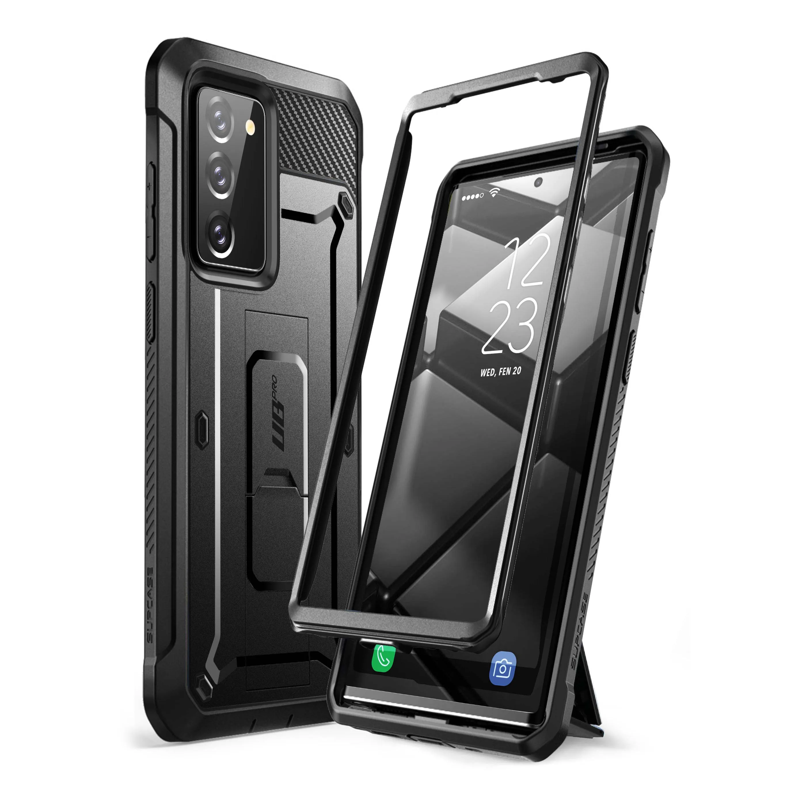Hot Deal Galaxy Note20 Unicorn Beetle PRO Rugged Holster Case-Black  Limited Stock!