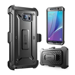 Hot Deal Galaxy Note5 Unicorn Beetle Pro Full Body Rugged Holster Case with Screen Protector-Black  Today Only!