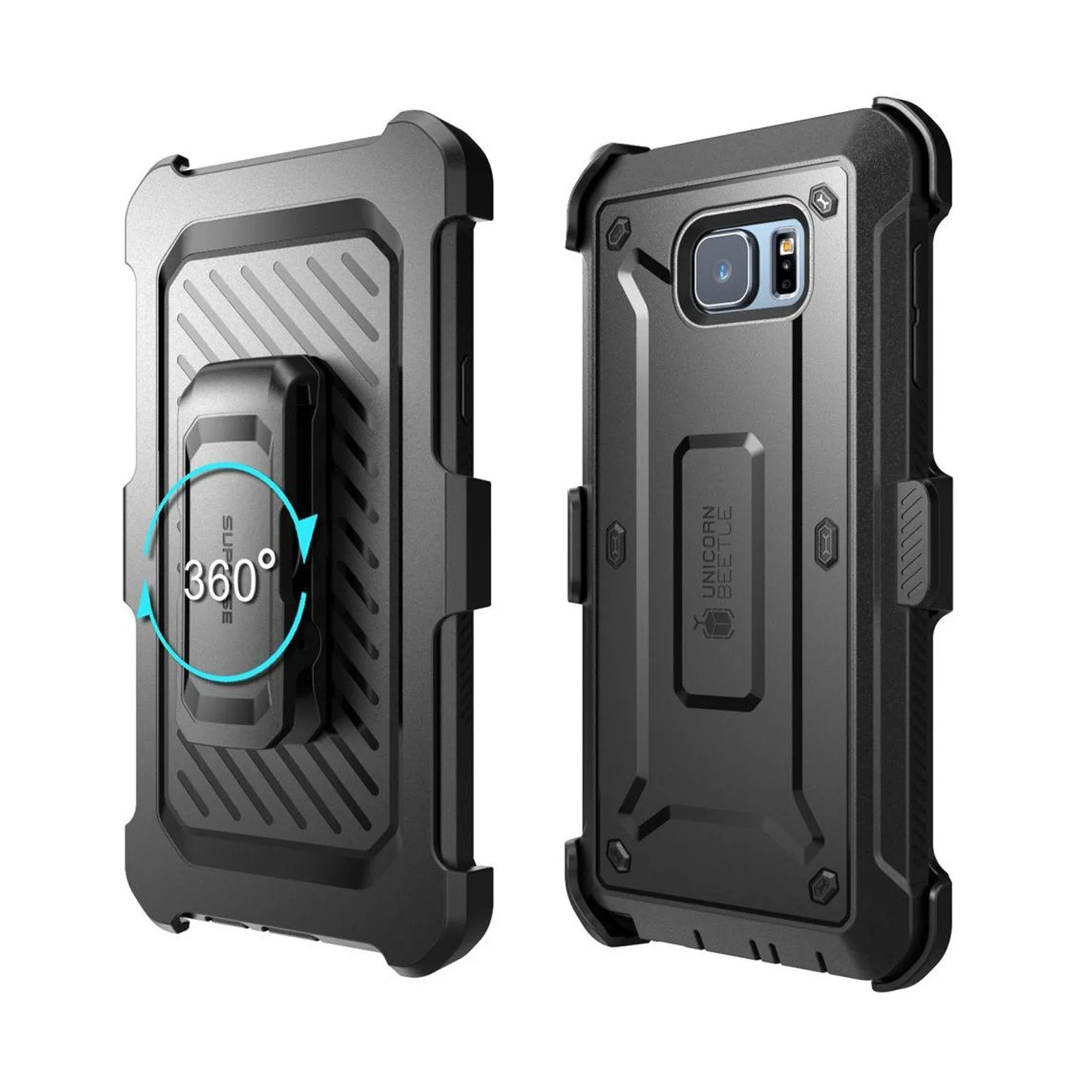 Hot Deal Galaxy Note5 Unicorn Beetle Pro Full Body Rugged Holster Case with Screen Protector-Black  Today Only!