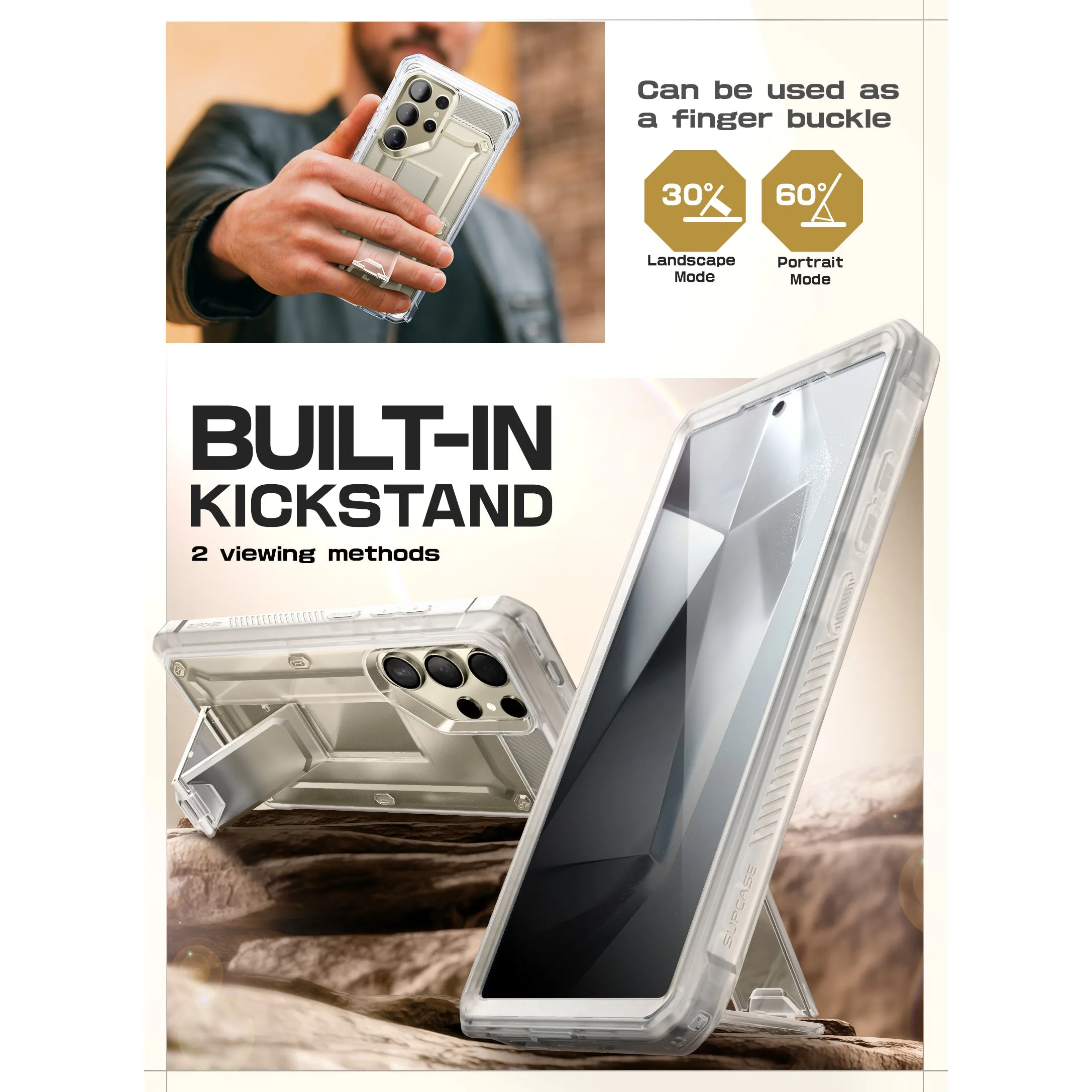 Hot Deal Galaxy S25 Ultra Unicorn Beetle PRO Rugged Case-Clear  Stylish & Comfortable