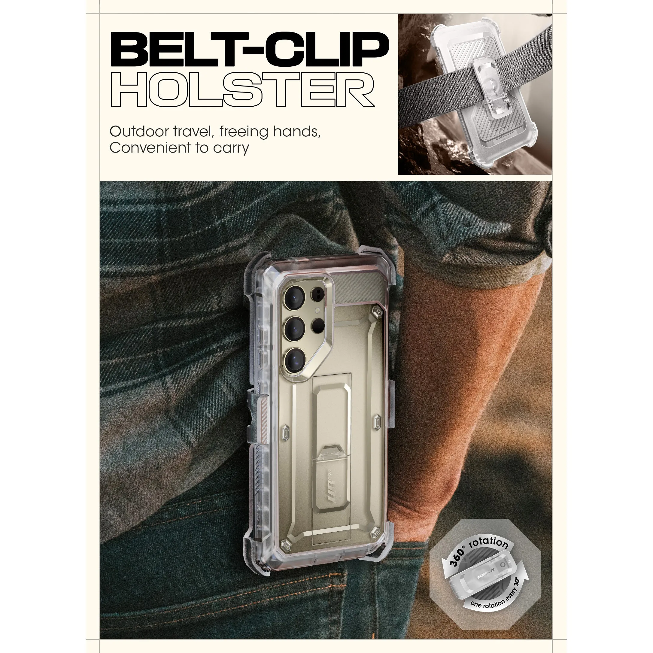 Hot Deal Galaxy S25 Ultra Unicorn Beetle PRO Rugged Case-Clear  Stylish & Comfortable