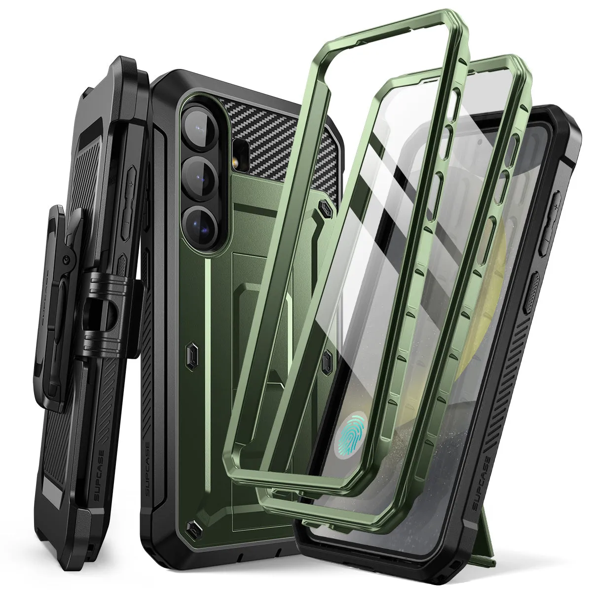 Hot Deal Galaxy S25 Unicorn Beetle PRO Rugged Case-Dark Green  Last Few Pieces!