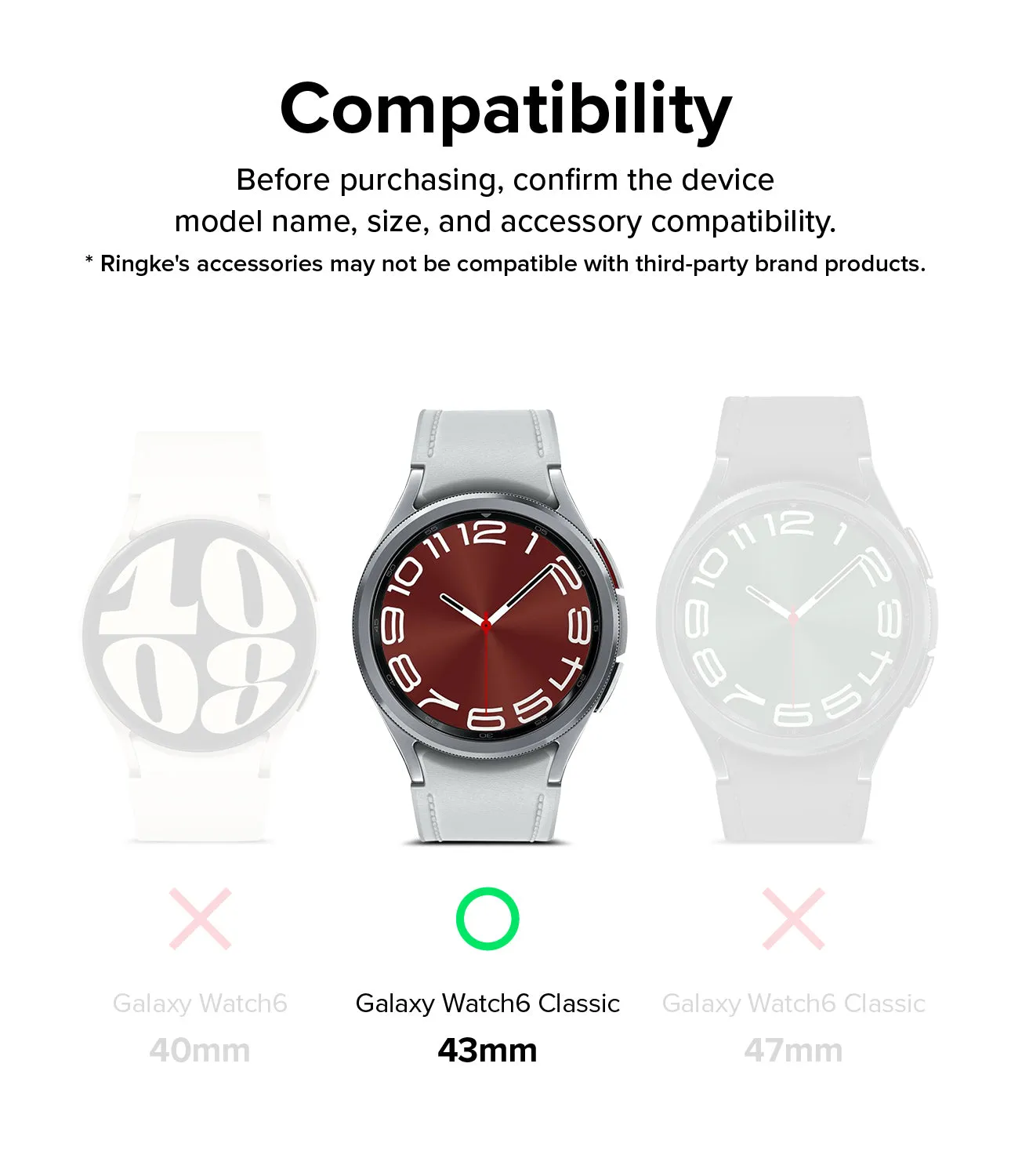 Hot Deal Galaxy Watch 6 Classic 43mm Screen Protector | Glass - R2  Going Fast!