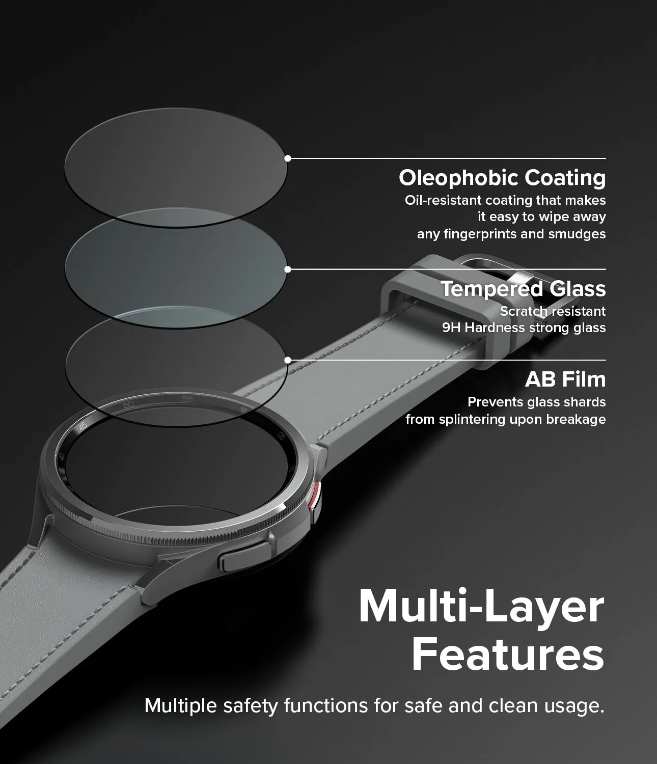Hot Deal Galaxy Watch 6 Classic 43mm Screen Protector | Glass - R2  Going Fast!