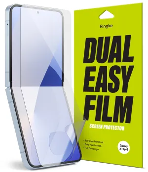 Hot Deal Galaxy Z Flip 6 Screen Protector | Dual Easy Film (2 Pack)  Ends Soon!
