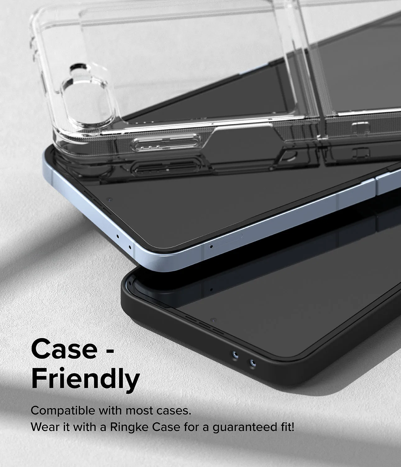 Hot Deal Galaxy Z Flip 6 Screen Protector | Dual Easy Film (2 Pack)  Ends Soon!