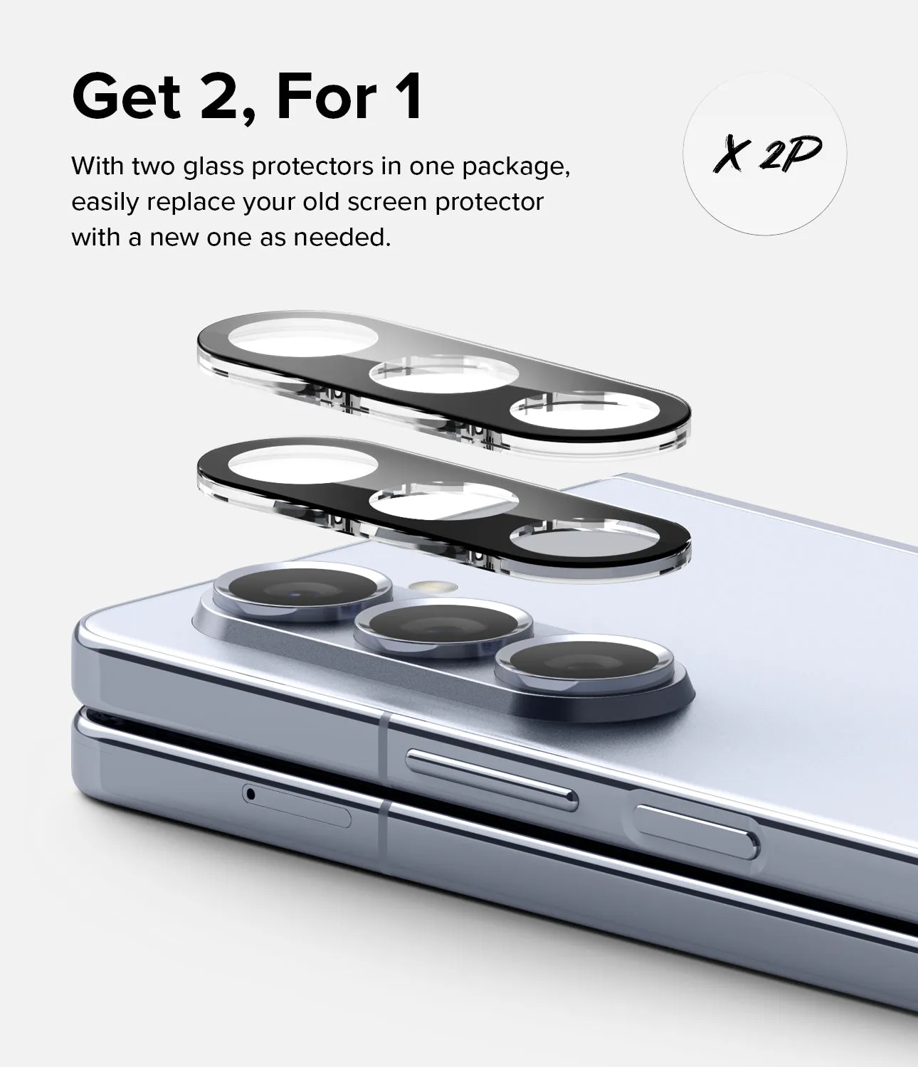 Hot Deal Galaxy Z Fold 5 | Camera Protector Glass [2 Pack]  Limited Stock!