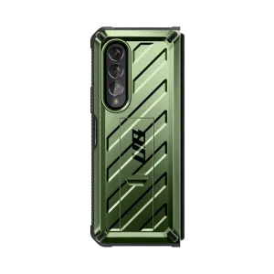 Hot Deal Galaxy Z Fold3 Unicorn Beetle Kickstand Case with Screen Protector-Dark Green  Dont Miss Out!