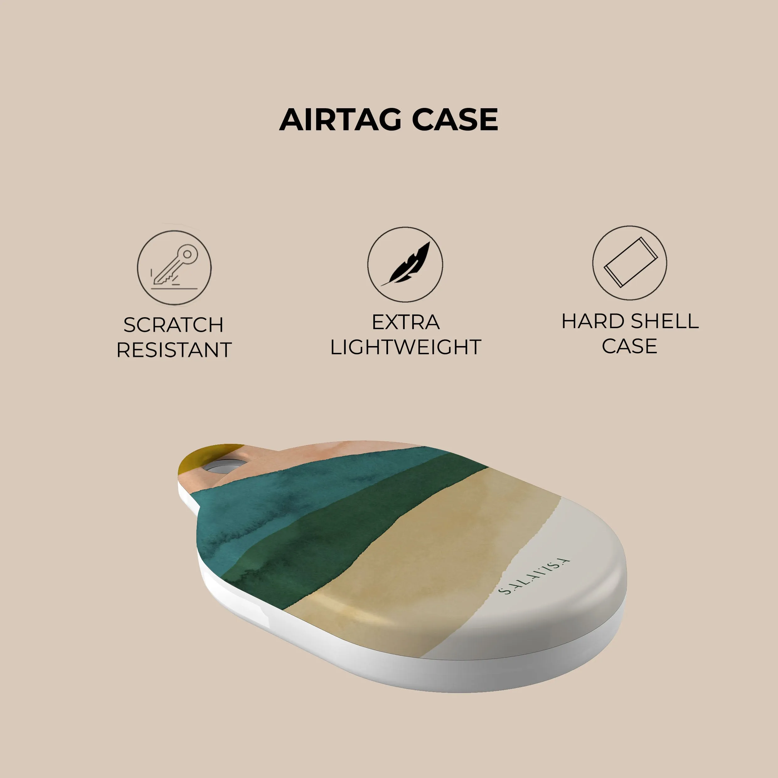 Hot Deal Green Zen AirTag Holder  Last Few Pieces!