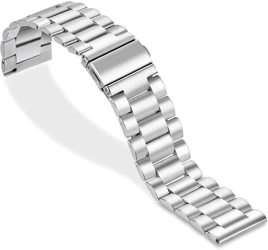 Hot Deal Huawei Watch 3/3 Pro Steel Strap (Silver)  Ends Soon!