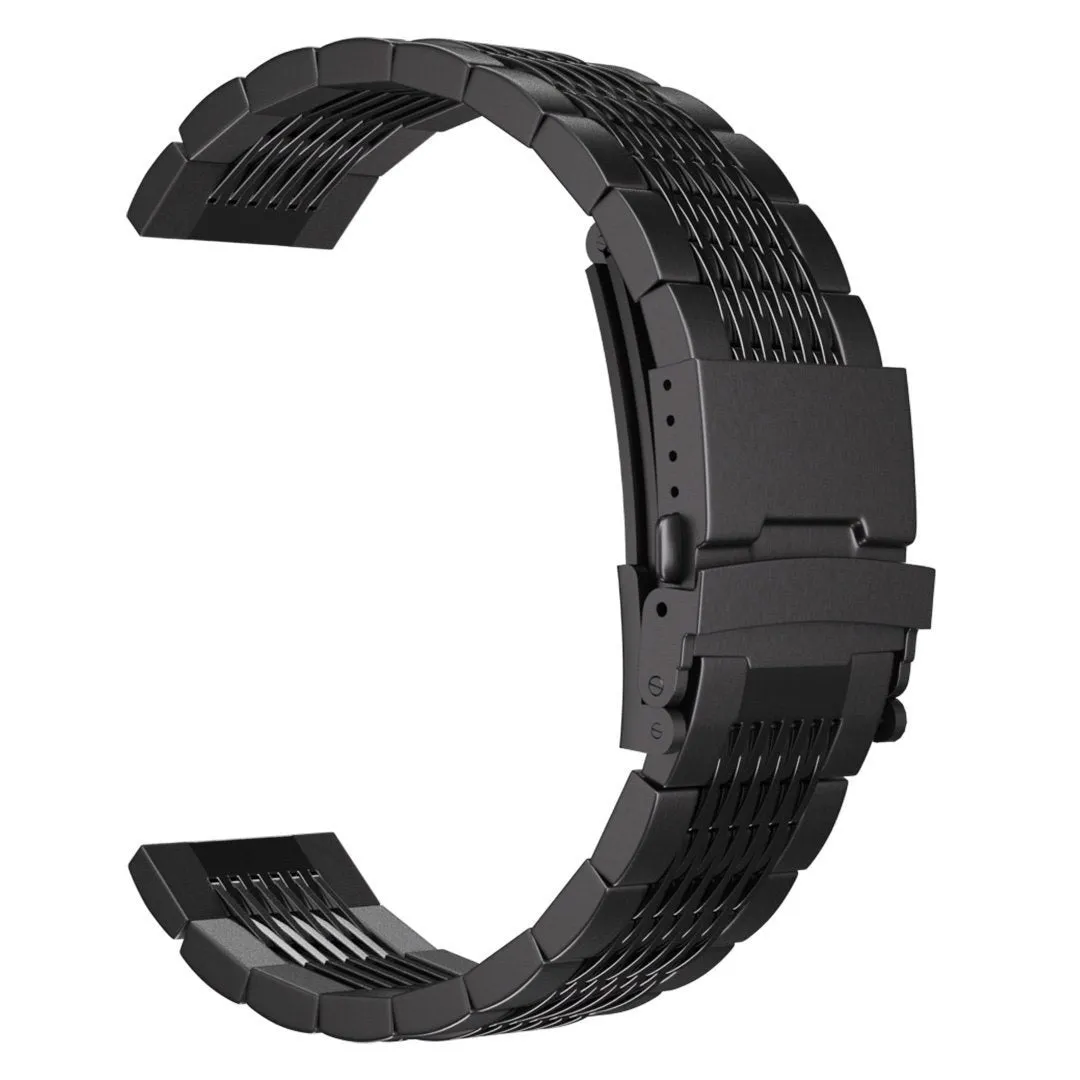 Hot Deal Huawei Watch 4 (Pro) Luxury Steel Chain Strap (Black)  Last Chance!