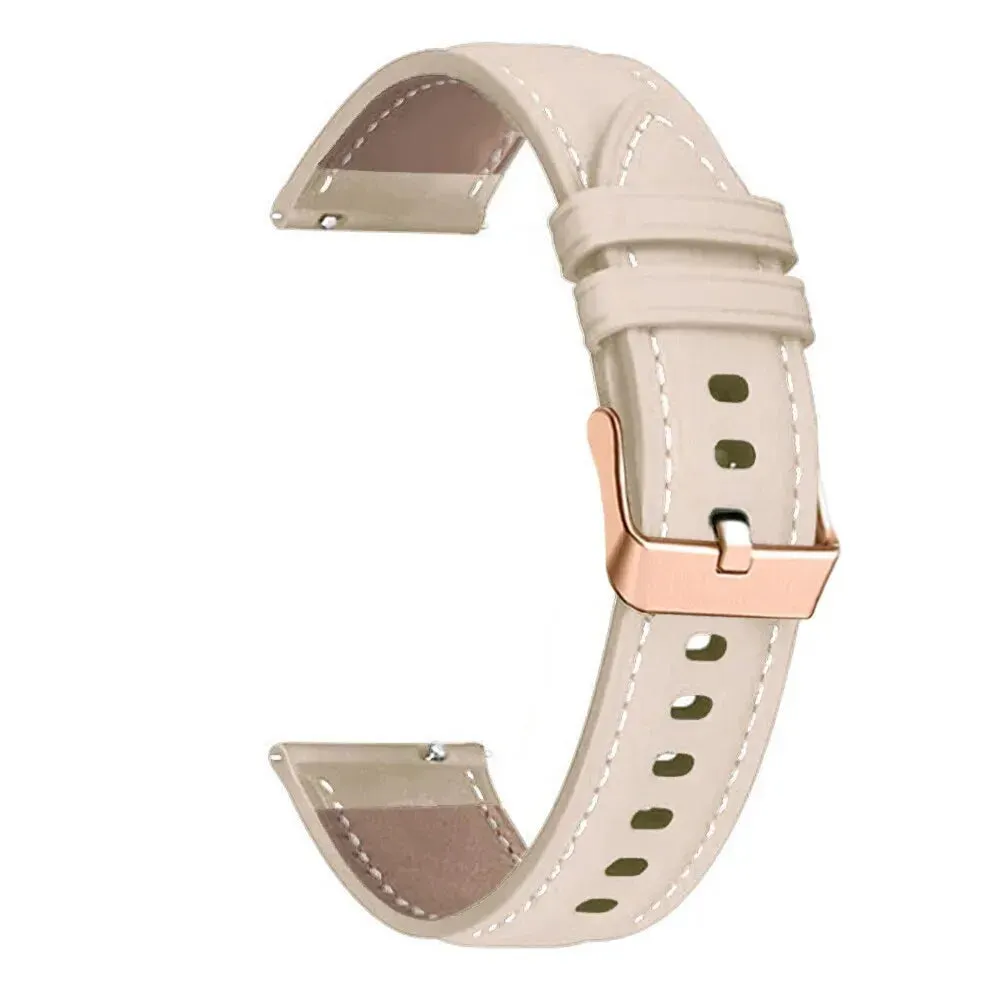 Hot Deal Huawei Watch 5 - 42mm Leather Strap (Beige)  Dont Miss Out!