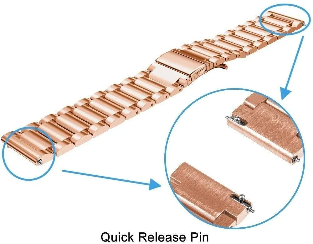 Hot Deal Huawei Watch 5 - 42mm Steel Strap (Rosegold)  Limited Availability!