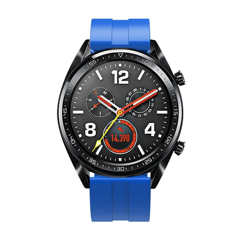 Hot Deal Huawei Watch Ultimate Extreme Silicone Band (Blue)  Dont Miss Out!