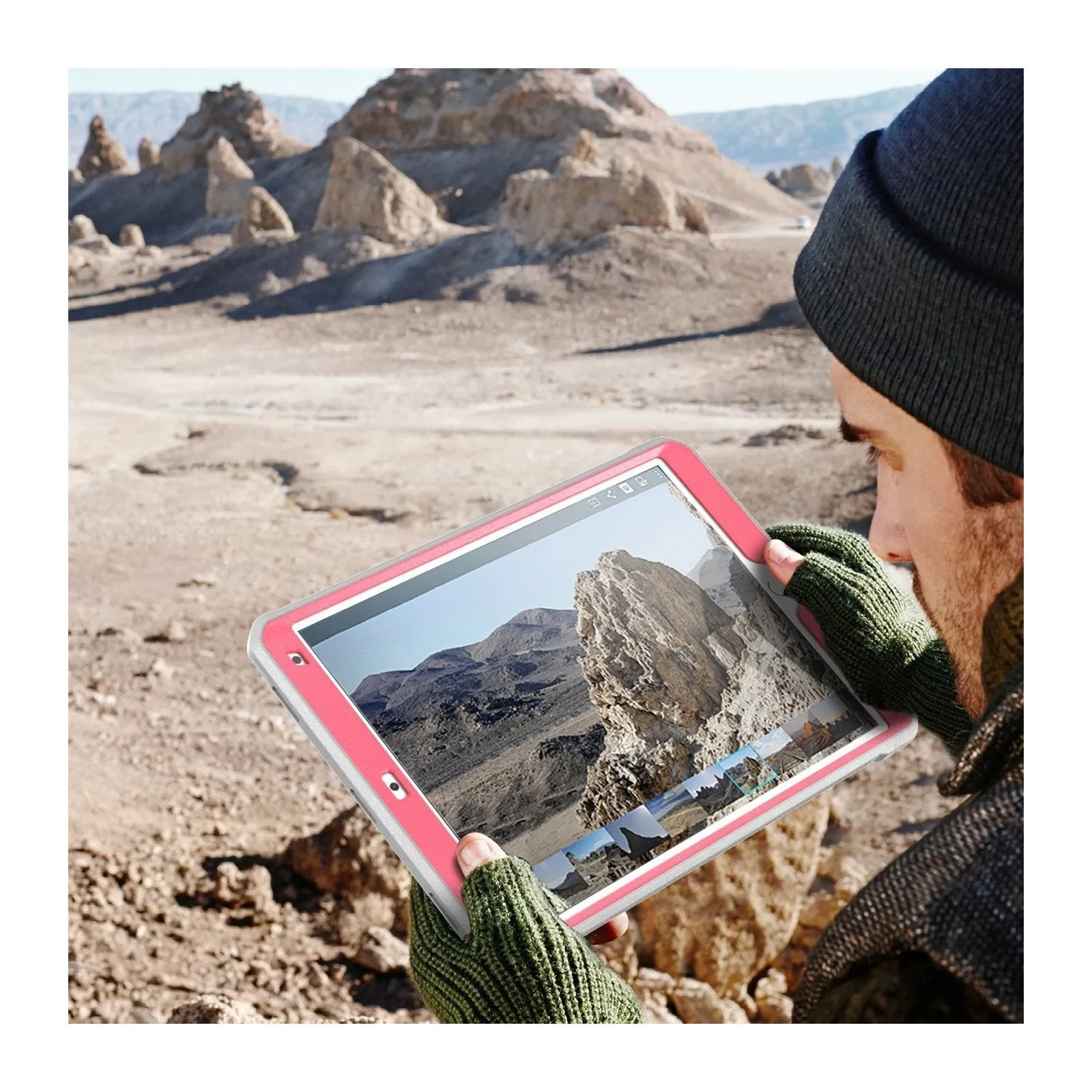 Hot Deal iPad Air 10.5 inch (2019) Unicorn Beetle Pro Rugged Case with Screen Protector-Pink  Almost Gone!