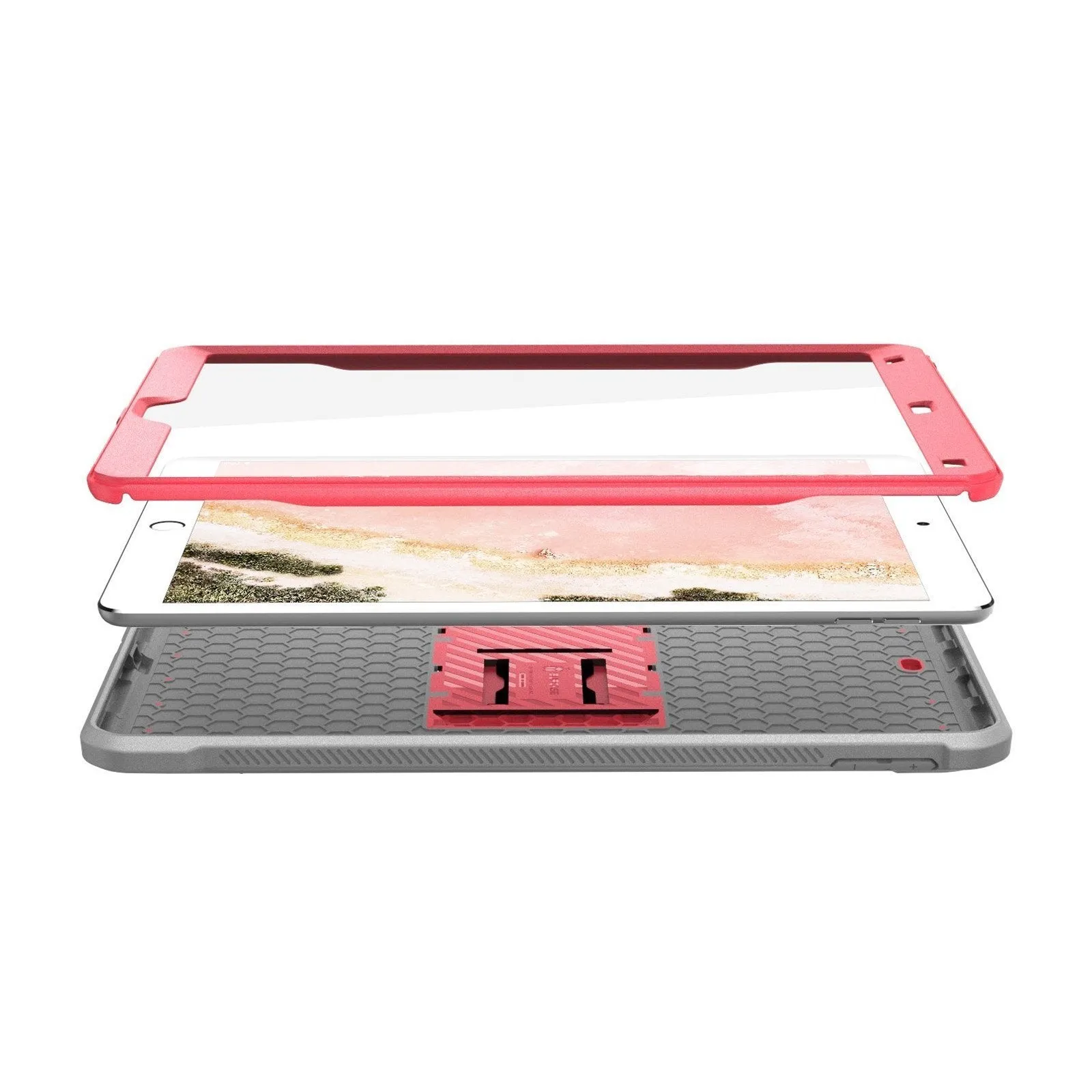 Hot Deal iPad Air 10.5 inch (2019) Unicorn Beetle Pro Rugged Case with Screen Protector-Pink  Almost Gone!
