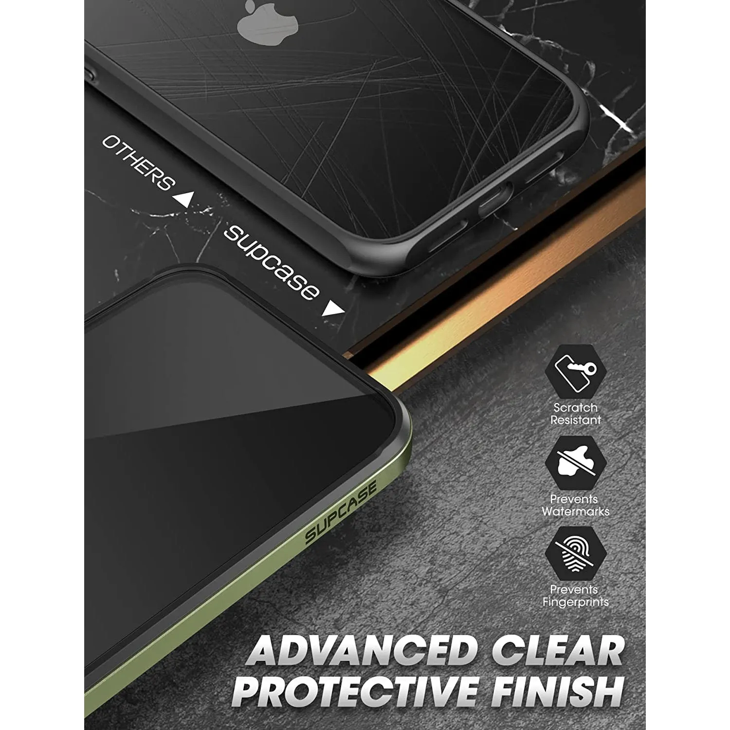 Hot Deal iPhone 11 6.1 inch Unicorn Beetle Edge Clear Bumper Case-Dark Green  Stylish & Comfortable