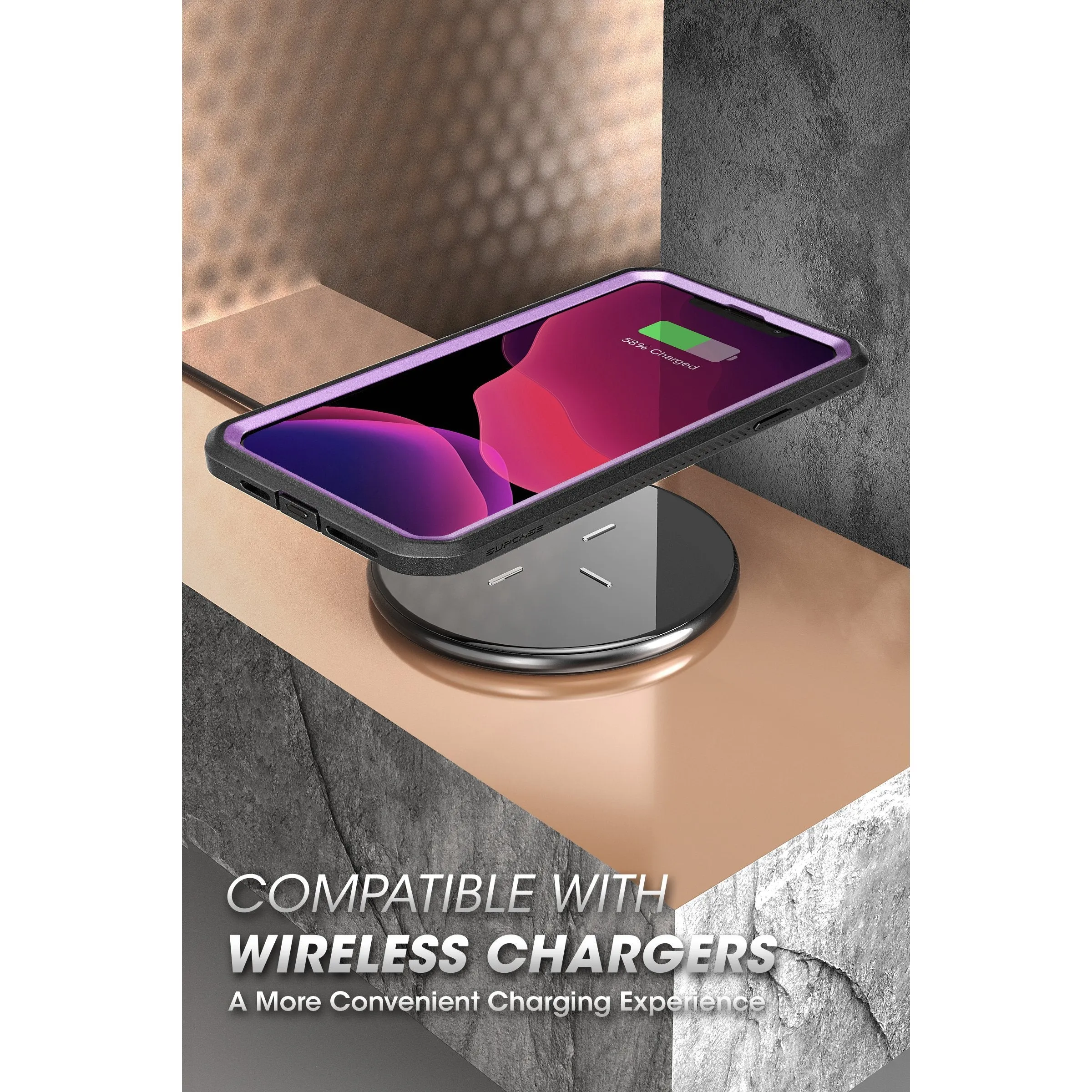 Hot Deal iPhone 11 6.1 inch Unicorn Beetle Pro Rugged Case-Metallic Purple  Almost Sold Out!