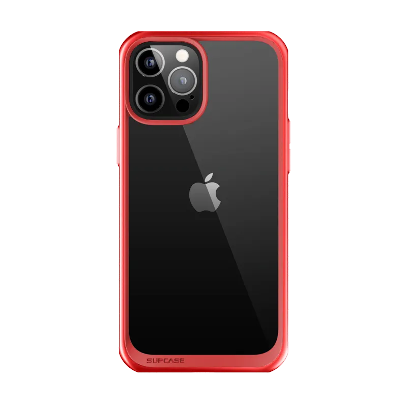 Hot Deal iPhone 12 Pro Max 6.7 inch Unicorn Beetle Style Slim Clear Case-Red  Limited Stock!