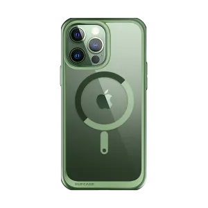 Hot Deal iPhone 13 Pro 6.1 inch Unicorn Beetle MAG Slim Clear MagSafe Case-Green  Last Few Pieces!