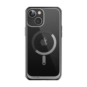 Hot Deal iPhone 14 Plus 6.7 inch Unicorn Beetle MAG Slim Clear MagSafe Case-Black  Limited Availability!
